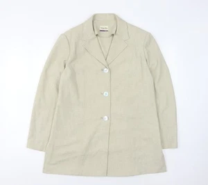 Viyella Women's Beige Blazer, UK 12, Petites - Picture 1 of 12