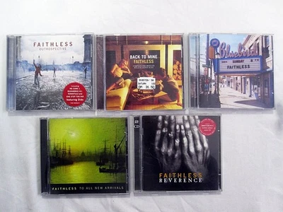 5x FAITHLESS MUSIK ALBEN auf 6 Cd`s SAMMLUNG MUSIK über 55 HITS - Bild 1 von 4