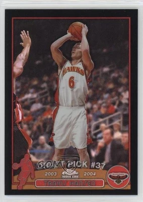 2003-04 Topps Chrome Black Refractor /500 Travis Hansen #144 Rookie RC - Image 1 of 2