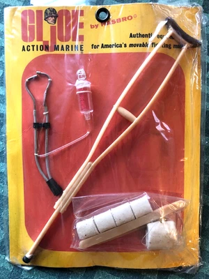 MIP - GI Joe  - Action Marine -  MEDIC  (set #7720)  - on UNOPENED ORIGINAL CARD - Image 1 of 4