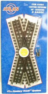 Atlas 6084 O Gauge 30 Degree Crossover Track - Picture 1 of 1