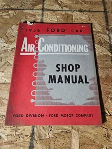 **USED** 1956 Ford Shop Manual Air Conditioning - Picture 1 of 3