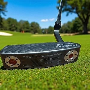 Scotty Cameron Select Newport 2 Black RH 34in Titleist Golf Putter & Head Cover - Picture 1 of 16