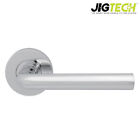 Jigtech Riva Door Handles Lever on Rose Various FInishes