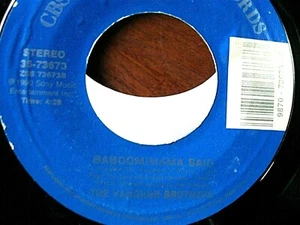 The Vaughan Brothers 45rpm - Baboom/Mama Said / Good Texan STEVIE RAY VG+  - Picture 1 of 2