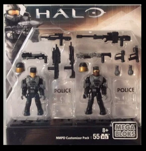 Halo Mega Bloks NMPD Police Customizer Pack Brand New Sealed Free Shipping - Picture 1 of 7