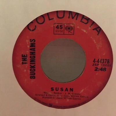 The Buckinghams ‎45 Susan / Foreign Policy COLUMBIA VG ROCK - Image 1 of 2