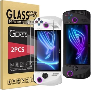 2X Screen Saver for ASUS ROG Ally X 2024/ ROG Ally 2023 Tempered Glass Protector - Picture 1 of 7