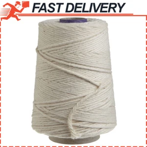 Kitchen 500 FT Butchers Twine Cotton Meat Trussing String Food Safe Oven Cooking - Picture 1 of 6