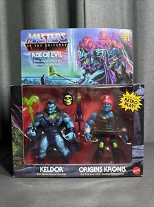 2020 Mattel Masters of The Universe Rise of Evil Keldor and Origins Kronis NEW - Picture 1 of 5