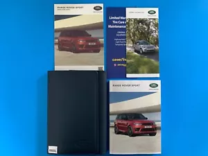 2020 Range Rover Sport SE HSE Biography V6 Diesel V8 SC Owners Manuals Books Set - Picture 1 of 10