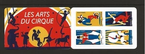 2017 France 'Circus arts' Stamp Booklet complete with all stamps - Picture 1 of 1