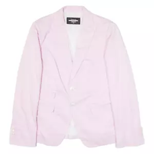DSQUARED2 Womens Blazer Jacket Pink M - Picture 1 of 6