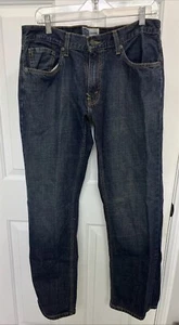 Levi Strauss Signature Gold Men's W34 L32 Relaxed Str. Leg Jeans. Nice Pair EUC - Picture 1 of 8