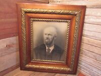 5" WIDE Antique Gold Leaf Ornate photo Oil Painting Wood Picture Frame 801G 