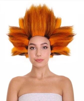 Animal Musical Wig , Orange & Black Animal Wigs HW-3678A - Image 1 of 4