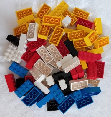 Lego Basic 83 Stück  2x4  Bausteine Steine Grundbausteine - Bild 1 von 3