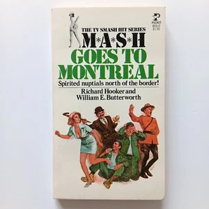 MASH Goes To Montreal, TV Series (1st Print 1977) Richard Hooker, Butterworth - Bild 1 von 4