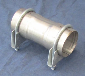 Exhaust Sleeve Pipe Repair Connector - 304 Stainless steel - 63mm ( 2½" ) - Picture 1 of 1