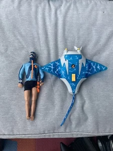 Hasbro 2002 Mission Manta und Original Action Man Figur Tauchen Meer Tauchen - Bild 1 von 8