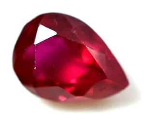 5.85 Ct Natural Blood Red Ruby Mozambique GGL Certified AAA+ Quality Treated Gem - Picture 1 of 4
