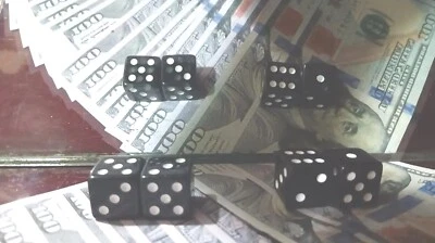 1-3-5 TOPS Hitts/ Passers Loaded Dice 5/8" 16 mm-Gambling Collectibles - Magic!  - Image 1 of 4