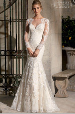 mori lee long sleeve wedding dress