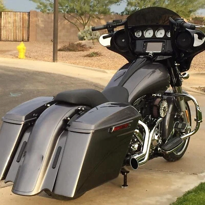 For Harley CVO Bagger Electra Street Glide 14" Meathook Monkey Bar Ape Handlebar - Image 1 of 4