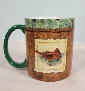 Taza Lang ¡ALÉGRATE! Shelley Reeves Smith 2008 Cardinal Psalm 98:W caja - Imagen 1 de 8