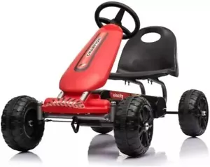 Velocity Kinderfahrzeug - Tretauto - Pedal - Go - Kart schwarz rot bis 25 kg - Bild 1 von 6