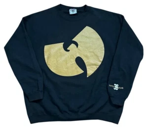 Sudadera de Colección Wu Tang Clan 36 Negra/Dorada Cuello Redondo (Talla XXL) - Imagen 1 de 3