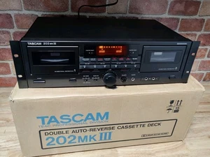 PIEZAS Tascam 202 MK III Reproductor de Cassette Analógico Dual (LEER) - Imagen 1 de 11