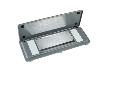 Make-up mirror Alpaca Gray for Mercedes W124 W126 W201 sun visor - Image 1 of 3