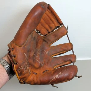 Guante de béisbol vintage Flexotan de bolsillo con puño profundo Ted Williams modelo TW - Imagen 1 de 9