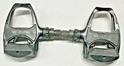 Pedales sin clip usados SHIMANO PD-R540 9/16 x 20 sin tacos Foto 1 de 2