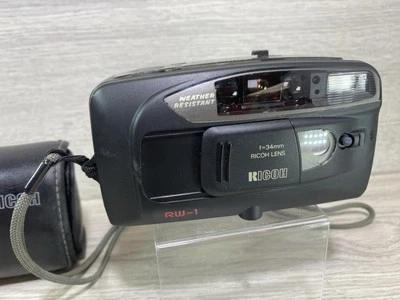 Mint Ricoh RW-1 Weather Resistant 35mm Point And Shoot Film Camera 51 - Image 1 of 4