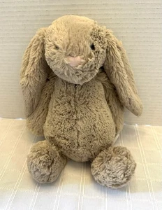 Jellycat Bashful Bunny Beige Original Medium Plush Rabbit Toy - Picture 1 of 14