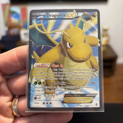 Dragonite EX (108 Full Art) 108/111 XY - Furious Fists Holo - Image 1 of 2