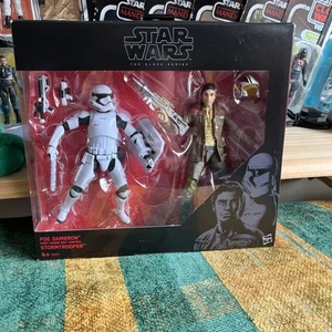 Star Wars The Black Series - Poe Dameron y First Order Riot Control Stormtrooper - Imagen 1 de 12