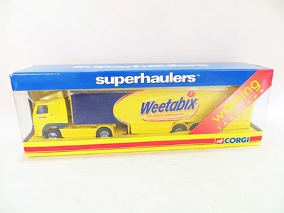 CORGI TY86718 'VOLVO CURTAINSIDE TRUCK/LORRY - WEETABIX' 1:64. MIB/BOXED. - Image 1 of 4