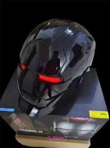 Casco Iron Man MK5 2025 negro máscara portátil 1:1 control por voz accesorios para disfraces - Imagen 1 de 5