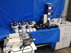Security System Camera GV-VD7305, Interlogix TVP-12DN, IR Illuminator, plus - Picture 1 of 17
