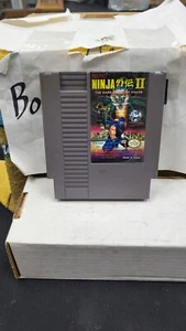 NINJA GAIDEN II NINTENDO NES VIDEO GAME NO BOX OR MANUAL - Picture 1 of 7
