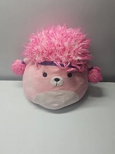 Squishmallows KellyToy Pink Chloe the Pink Poodle 14" Soft Animal Plush - Picture 1 of 3