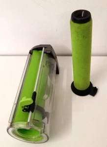 Gtech AirRam MK2 Dust Container Bin & Filter Only Grey Green for Vacuum Cleaner - Picture 1 of 5