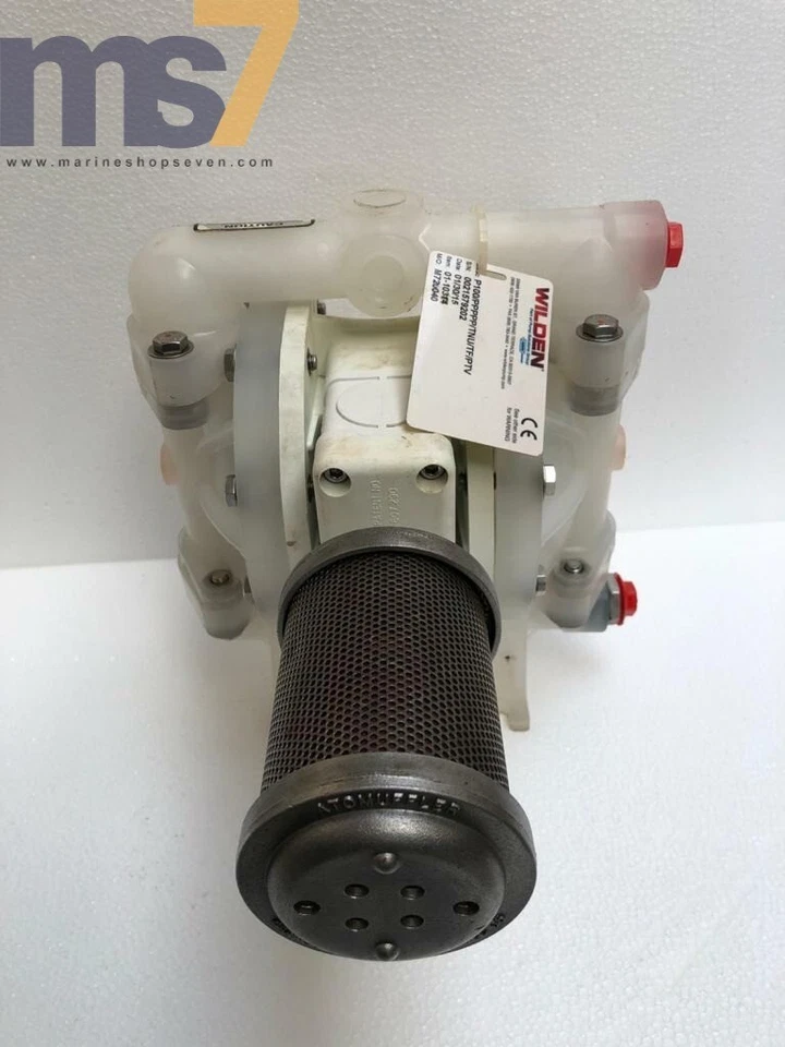WILDEN P100/PPPPP/TNU/TF/PTV POLYPROPYLENE AIR OPERATED DOUBLE DIAPHRAGM PUMP #2 - Image 1 of 4