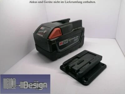 Akkuadapter für Milwaukee M28 28V Schwarz