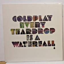 Coldplay – Every Teardrop Is A Waterfall - 45 7" Blue Vinyl - Never Played