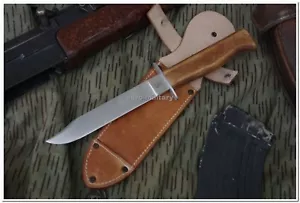 Legendary Czechoslovakia Army Paratrooper Attack Knife VZ 07 100% Handmade Work - Picture 1 of 8