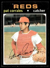 1971 Topps #293 Pat Corrales   Baseball Cincinnati Reds